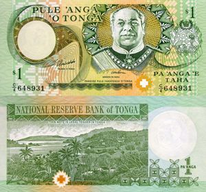 Lot 5 bancnote TONGA unc