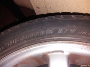 Vand set jante aliaj plus cauciuc 205/45 R 16 M+S - imagine 3
