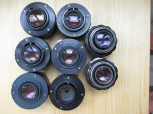 Lot obiective foto Helios filet 42 mm si industar 50 filet 39 mm  - imagine 2