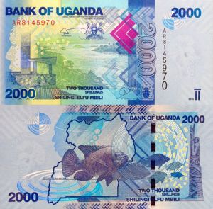 Lot 8 bancnote UGANDA unc - imagine 3