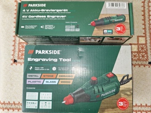 Aparat pentru gravura pe sticla, fier, lemn piatra, doua modele