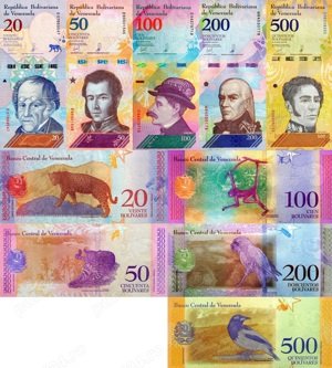 Lot 28 bancnote VENEZUELA unc