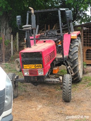 tractor de vânzare same centurion75 + remorca - imagine 3