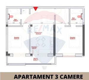 Apartamente cu 2 sau 3 camere zona de Nord - imagine 10