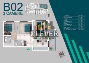 Apartament 3 Camere Decomandat-Smart Home-Metrou N. Teclu - imagine 2