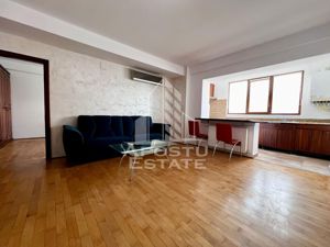 Apartament cu 2 camere, centrala proprie, zona Judetean