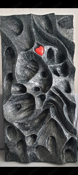Tablou 3D -sculptat manual - imagine 3
