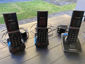 set telefoane portabile pentru telefonie fixa PANASONIC - imagine 5