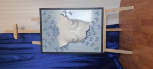 Tablou 3D bust femeie - imagine 3