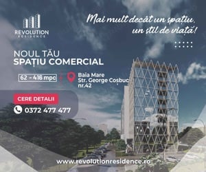 COMISION 0% - Spatii Comerciale   George Cosbuc 42, Baia Mare