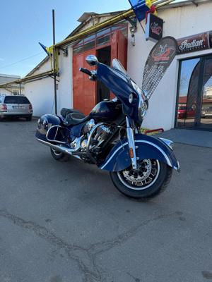 Indian Chieftain Springfield Blue 2014   16.000 km - imagine 2