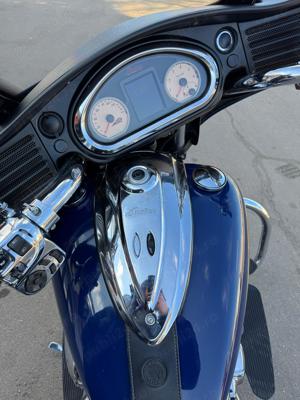 Indian Chieftain Springfield Blue 2014   16.000 km - imagine 4