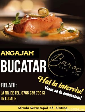 angajez bucatar si ajutor bucatar 
