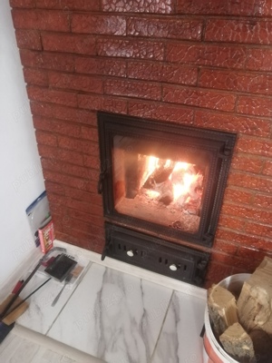 Ușă din fontă pentru șemineu   soba   cuptor