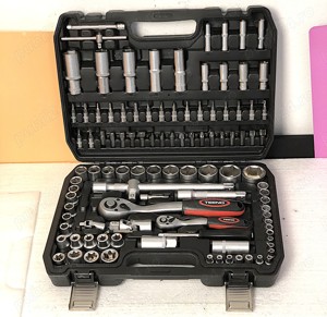 Trusa chei tubulare 108 piese – completa si practica - imagine 4