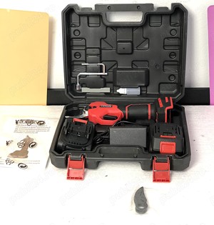 Foarfeca electrica tuns pomi 21V, 2x baterii   eficienta si puternica