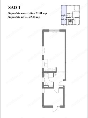 Apartamente SAD - 72.000 euro - Zona Eso Giroc - imagine 4