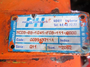 Hidromotor Poclain MC08 - imagine 2