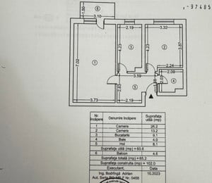 Apartament 2 Camere Exigent Faza 5 Plaza Residence - imagine 13