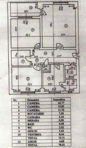 Apartament 3 camere LUX 78mp zona Metrou Timpuri Noi  - imagine 9