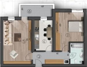 apartament 2 camere decomandat biruintei metrou leonida berceni - imagine 8