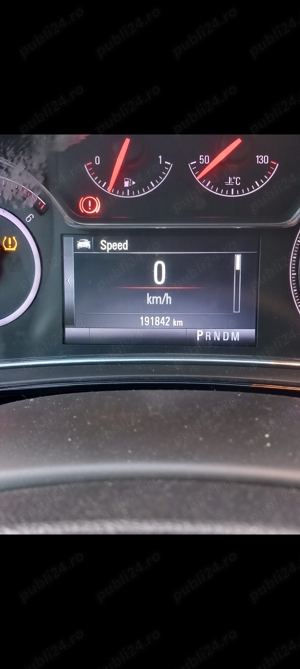 Opel Insignia Limousine, cutie automata, 1.6 cdti, 136 CP, Facelift, Nov. 2016, Euro 6 - imagine 3