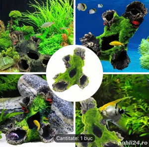 Ornament acvariu rășină - imagine 4