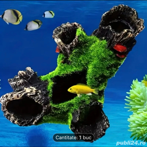 Ornament acvariu rășină - imagine 3