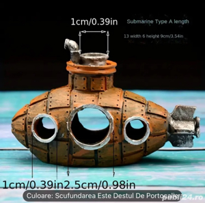 Ornament acvariu submarin - imagine 5
