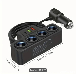 Adaptor auto 4 în 1 - imagine 2