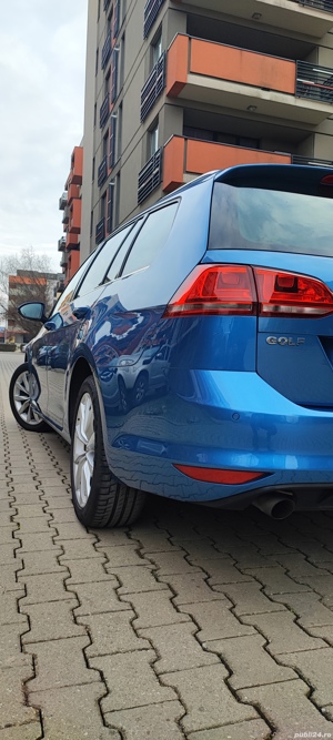 vw golf 1.2 tsi navi piele camera xenon led highline - imagine 4