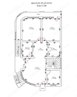 Casă mare, 400 mp utili, P+E+M, Timișoara, Mehala, comision 0% - imagine 18