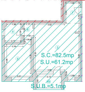 INEL II - COMPLEX PRIMO RESIDENCE - Apartament cu 2 camere situat la etajul 2. - imagine 18