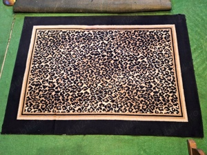 Carpeta covor persan 160x100Cm crem si 170x120 Black Tiger - imagine 5