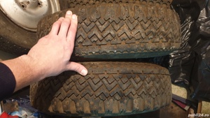 2 roți PIRELLI 6.95 - 13 / 175 - 13 cu crampoane(cuie) - imagine 3
