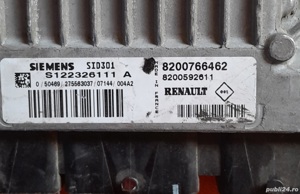 Calculator motor Siemens SID301 8200766462 8200592611 RENAULT - imagine 2