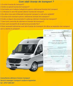 Manager transport  , colaborare eliberare documente , coordonare  flota  auto  - imagine 2
