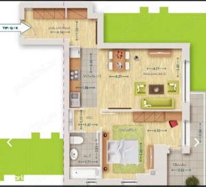 Vanzare apartament 2 camere Edenia Titan - imagine 10