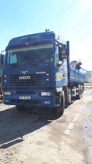 Camion cu macara Iveco Eurostar 240E