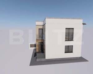 Duplex modern, 2 camere, 110 mp utili, 220 mp, teren, zona Burdujeni - imagine 4