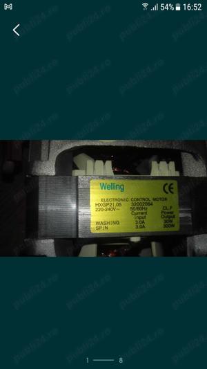 Motor si cuva masina de spalat Westwood WF458T(Indesit-Euroline)