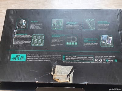 Tastatura mecanica RII K63c iluminata rosu in perfecta stare,din metal - imagine 2