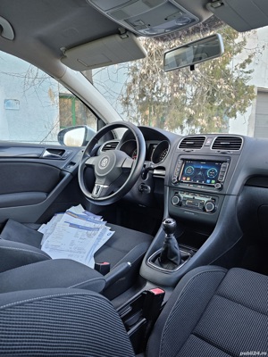 VW Golf 6 1.4TSI TEAM Navigatie Xenon SenzoriParcare DubluClima CamerăMarșarier Bluethoot Euro5  - imagine 7
