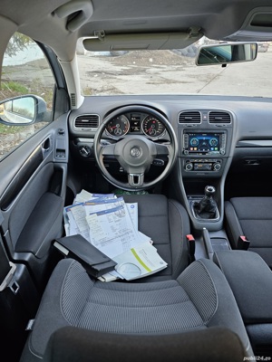 VW Golf 6 1.4TSI TEAM Navigatie Xenon SenzoriParcare DubluClima CamerăMarșarier Bluethoot Euro5  - imagine 5