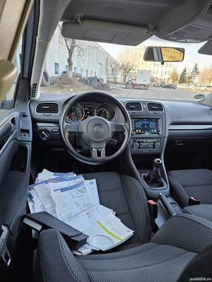 VW Golf 6 1.4TSI TEAM Navigatie Xenon SenzoriParcare DubluClima CamerăMarșarier Bluethoot Euro5  - imagine 16