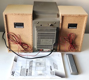 JVC UX M 55 minisistem CD tuner caseta amplificator boxe combina micro component system - imagine 3