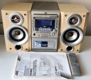 JVC UX M 55 minisistem CD tuner caseta amplificator boxe combina micro component system