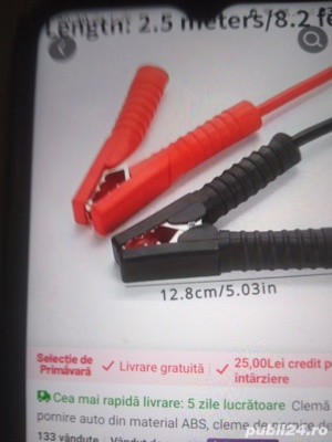 cabluri electrice de pornire auto 