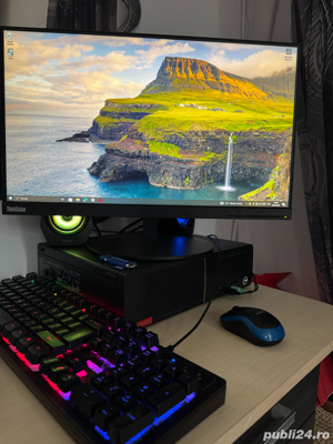 Calculator Lenovo și monitor de vânzare procesor I5