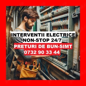 Electrician non-stop: intervenții rapide și eficiente!